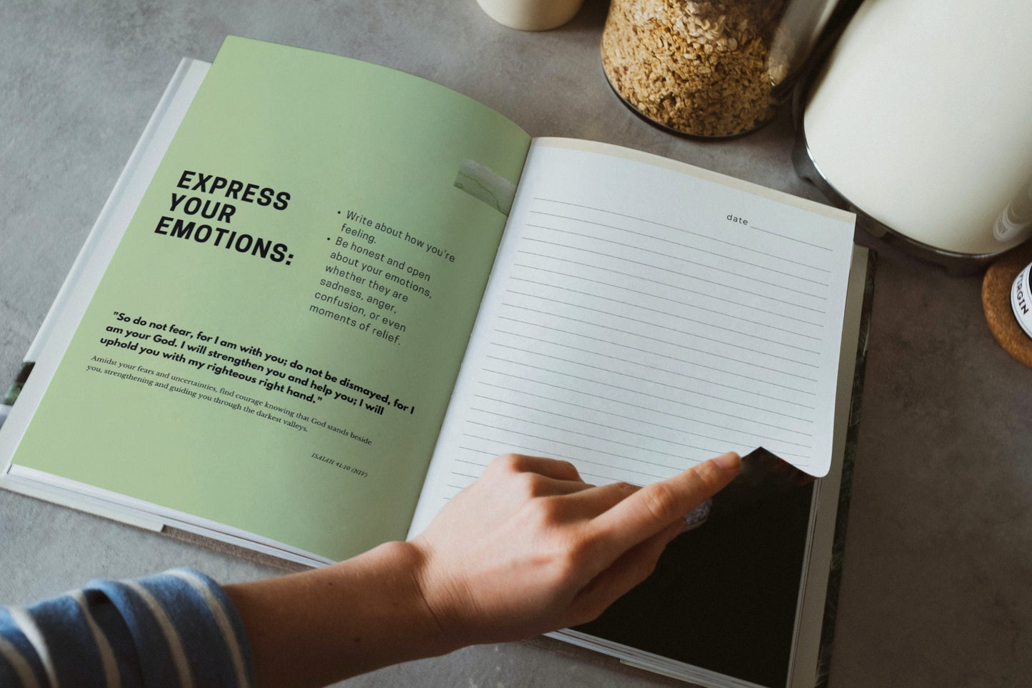 Until we meet - Grief journal - Red Hardback