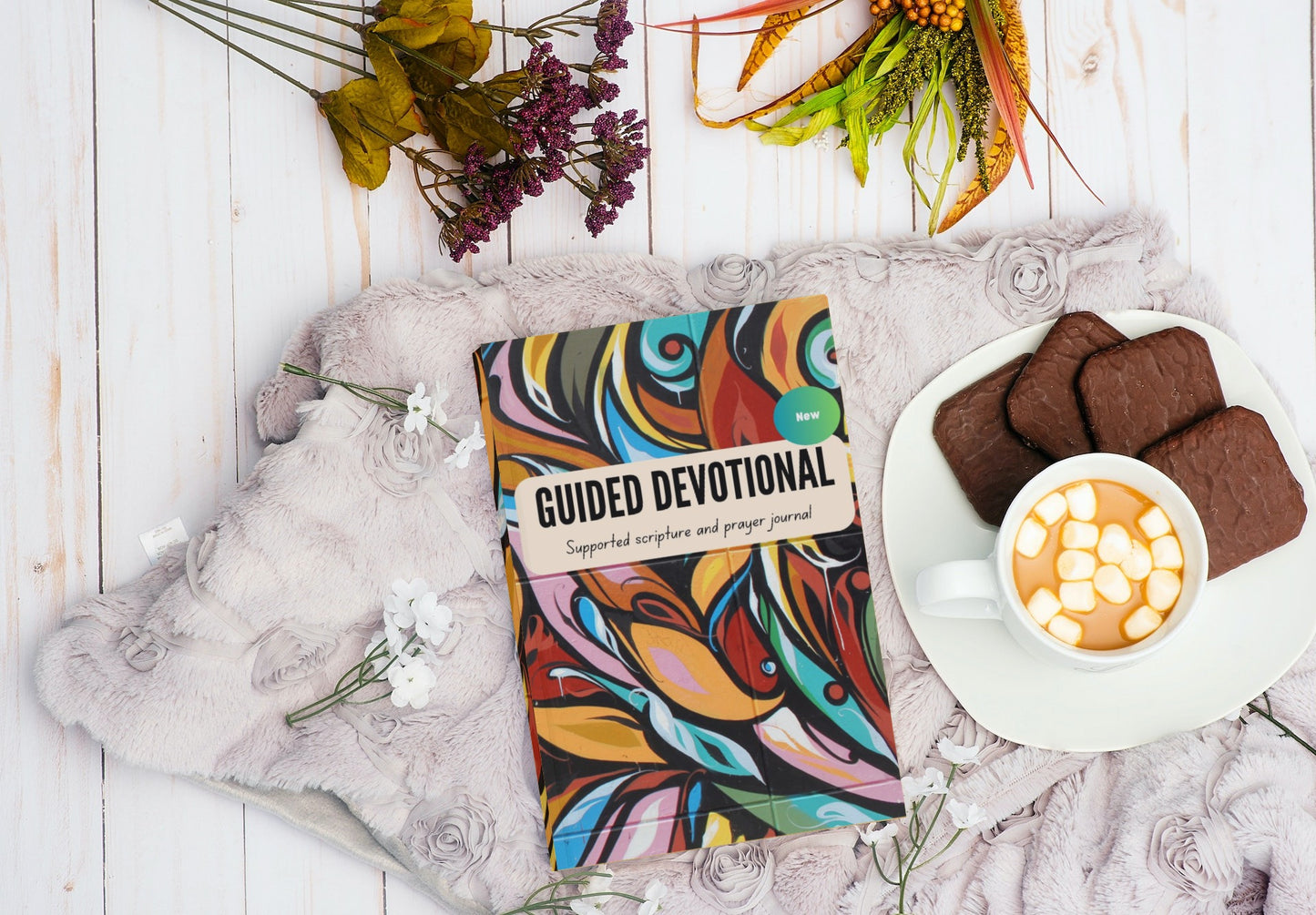 Intentional growth - Guided Devotional Blueprint- Scripture and guided prayer journal teens to adult - Paperback/Hardback