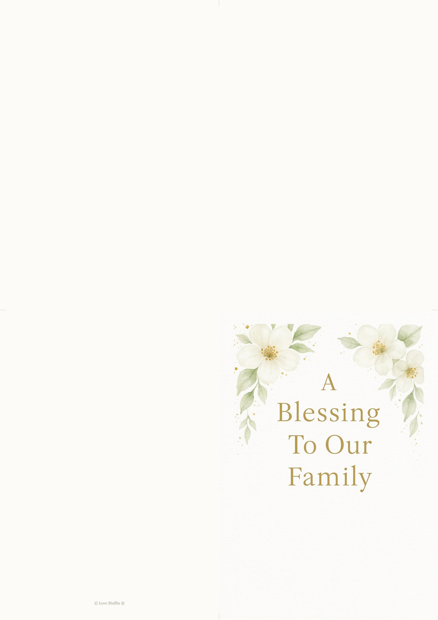 Family Milestone Blessing Card Printable — printable card (3)