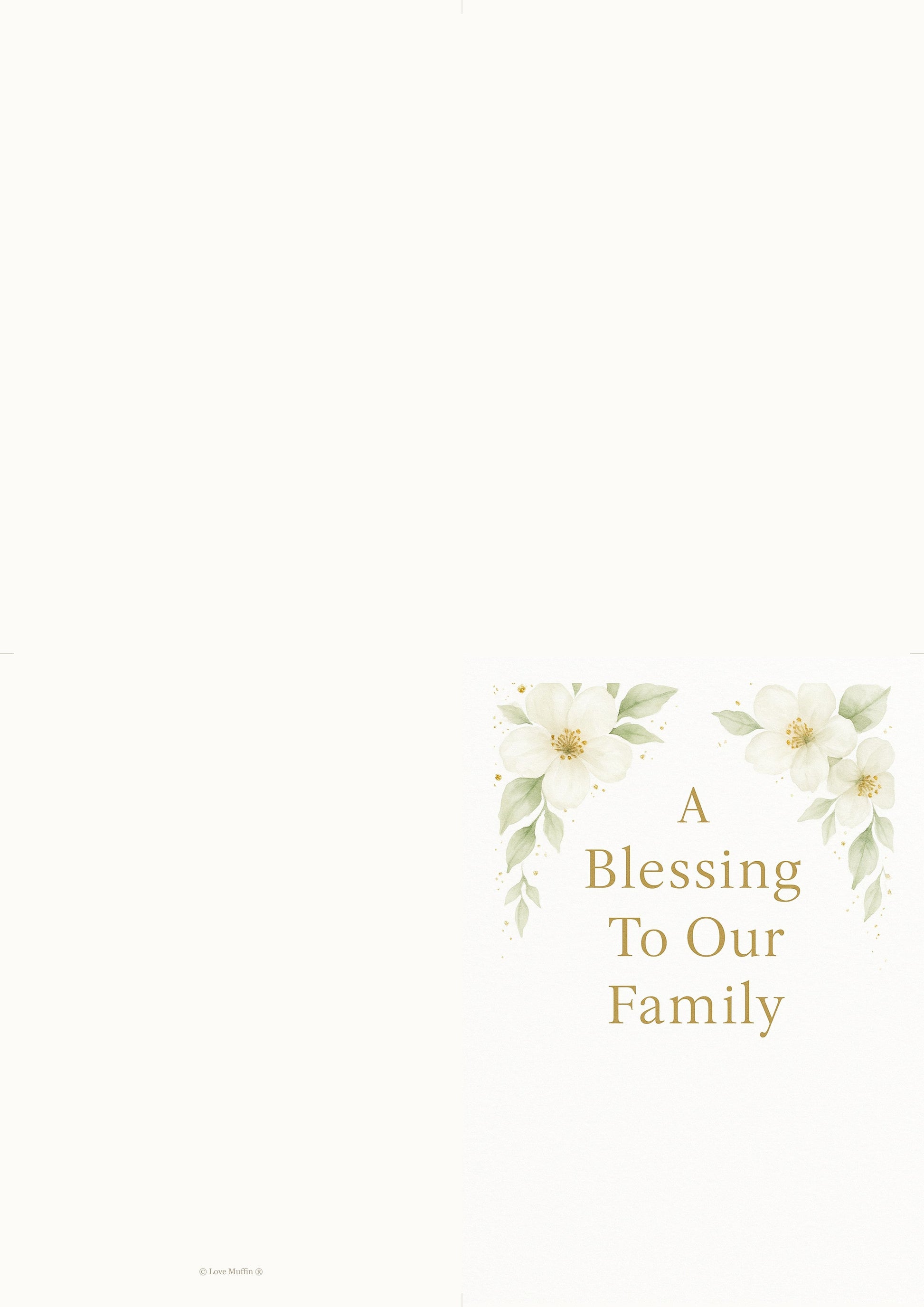 Family Milestone Blessing Card Printable — printable card (3)