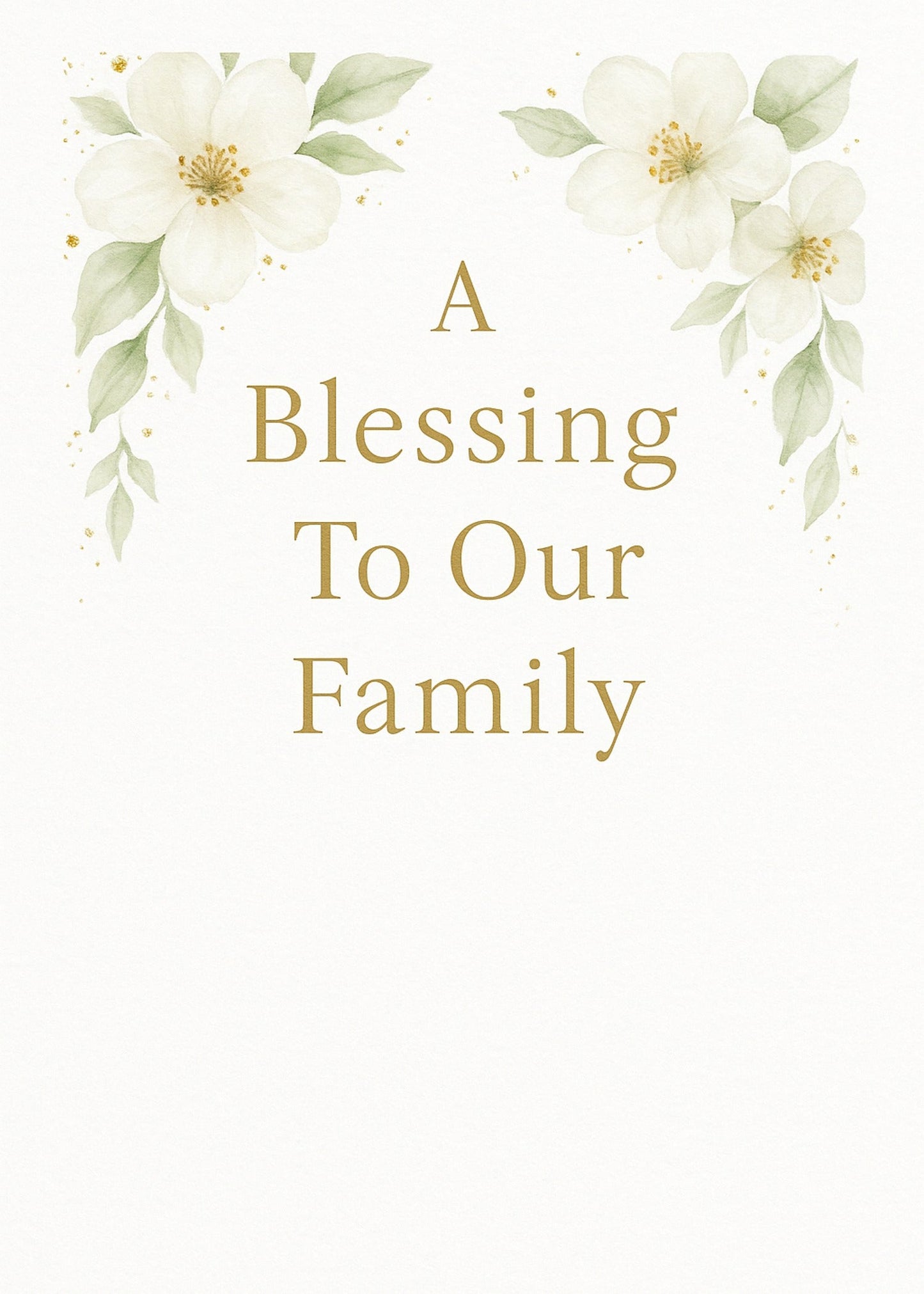 Family Milestone Blessing Card Printable — printable card (2)