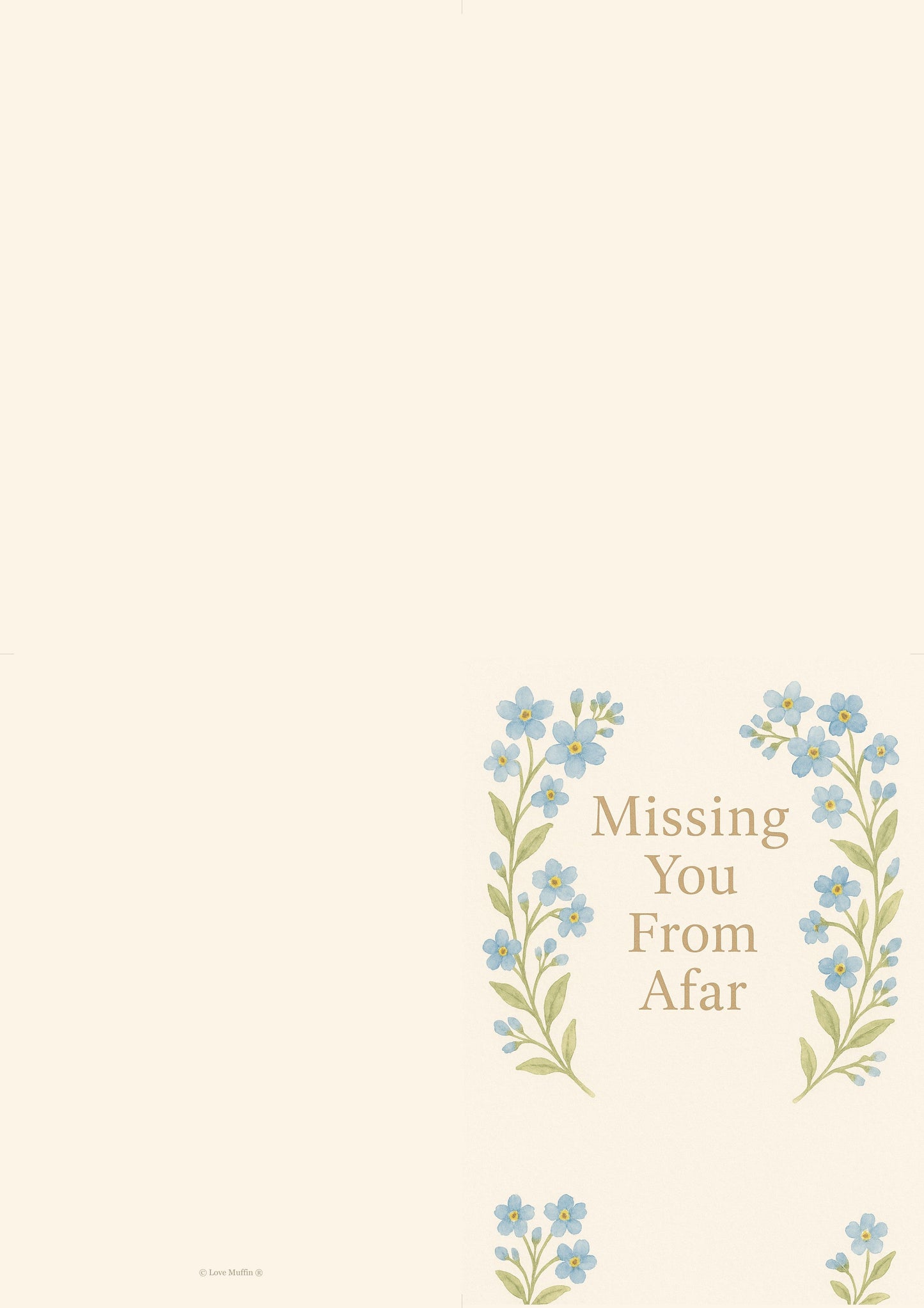 Long Distance Grandparent Card Printable — printable card (3)