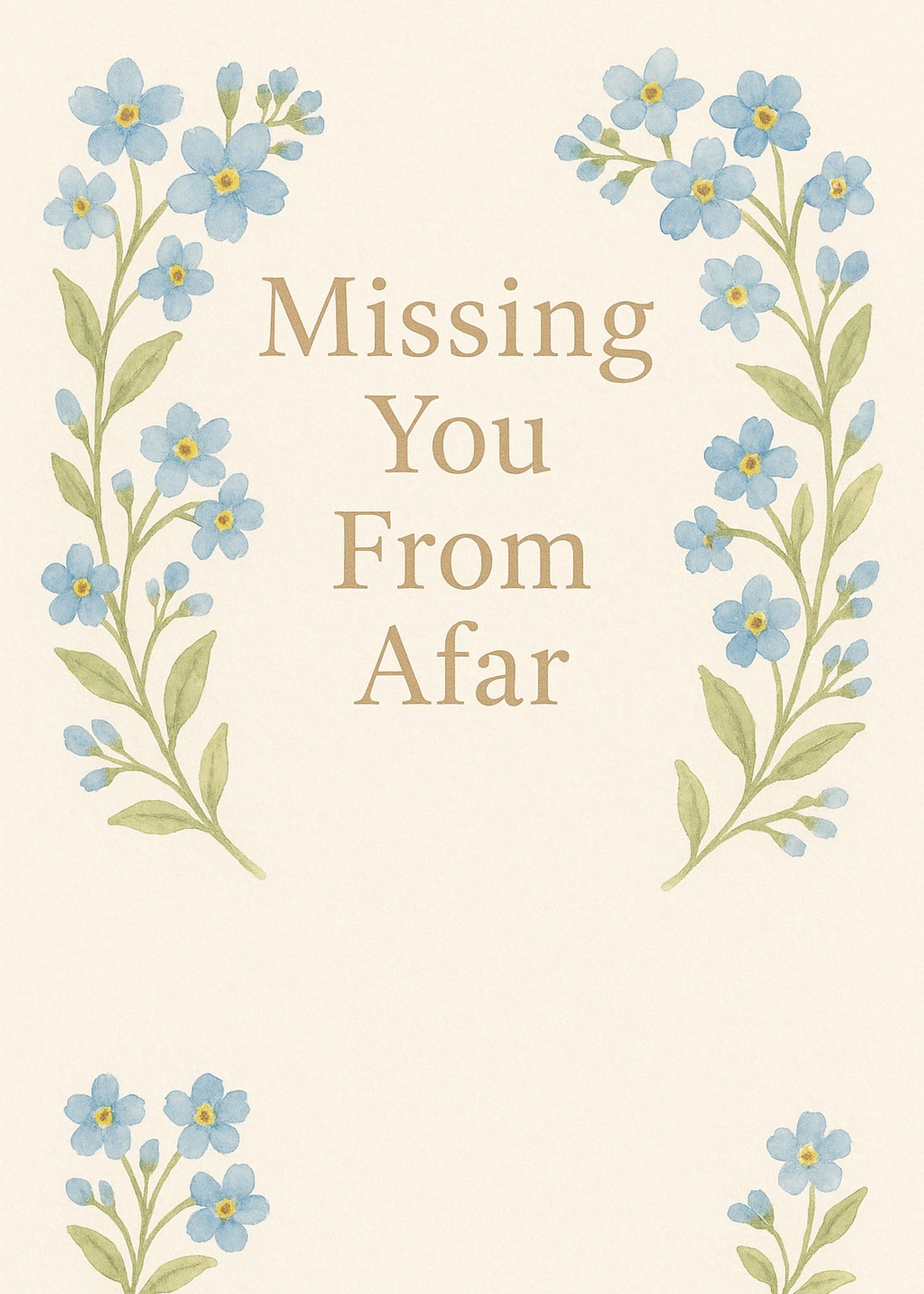 Long Distance Grandparent Card Printable — printable card (2)
