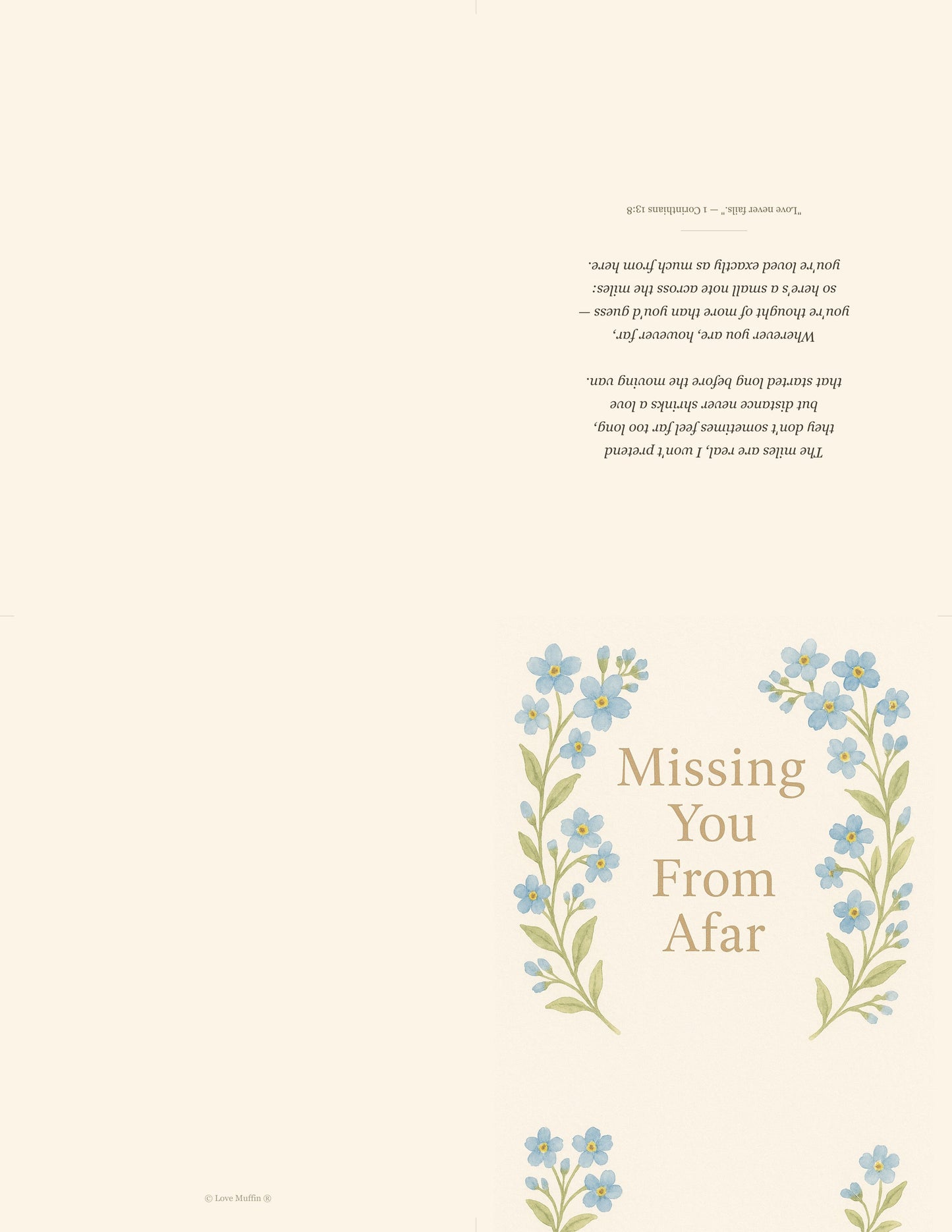 Long Distance Grandparent Card Printable — printable card (4)