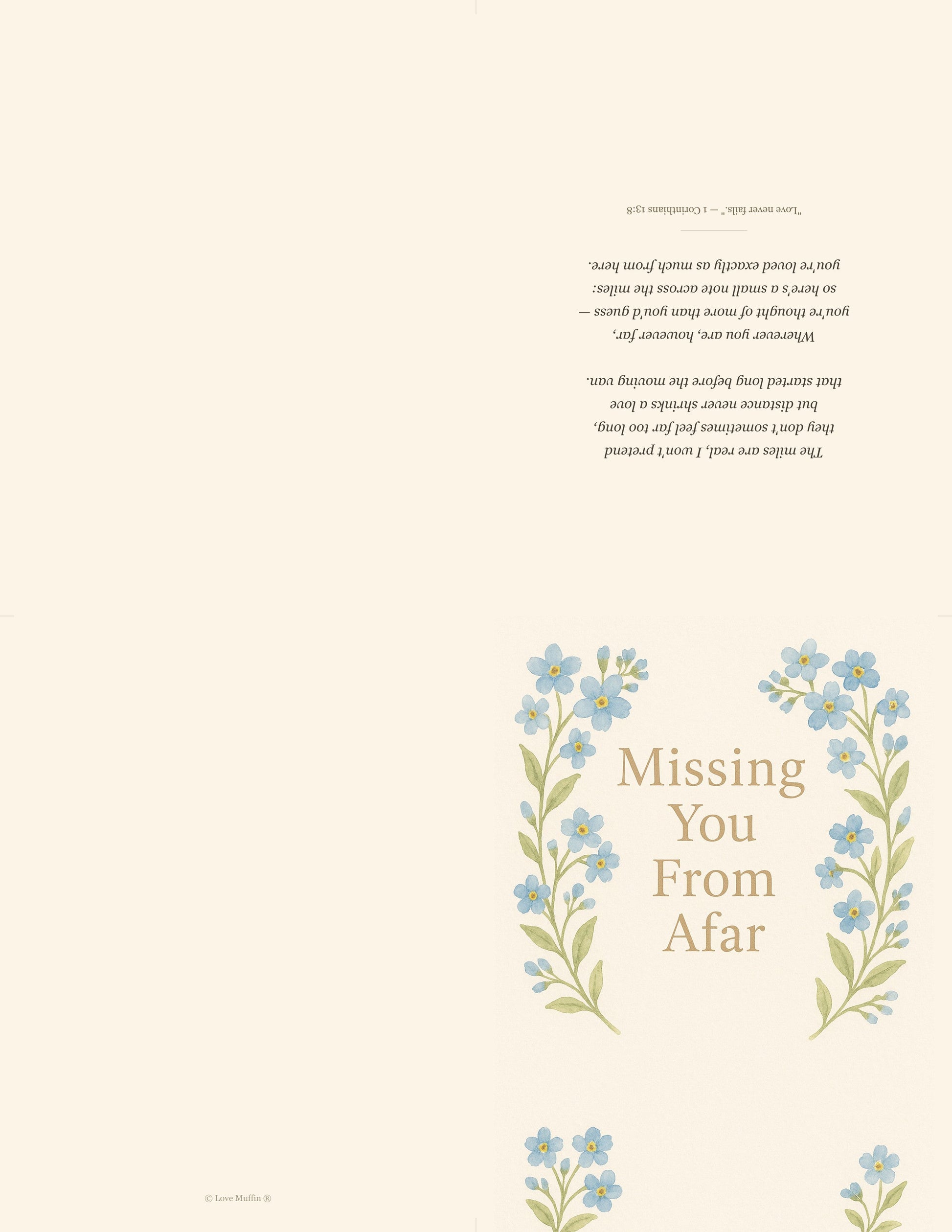 Long Distance Grandparent Card Printable — printable card (4)