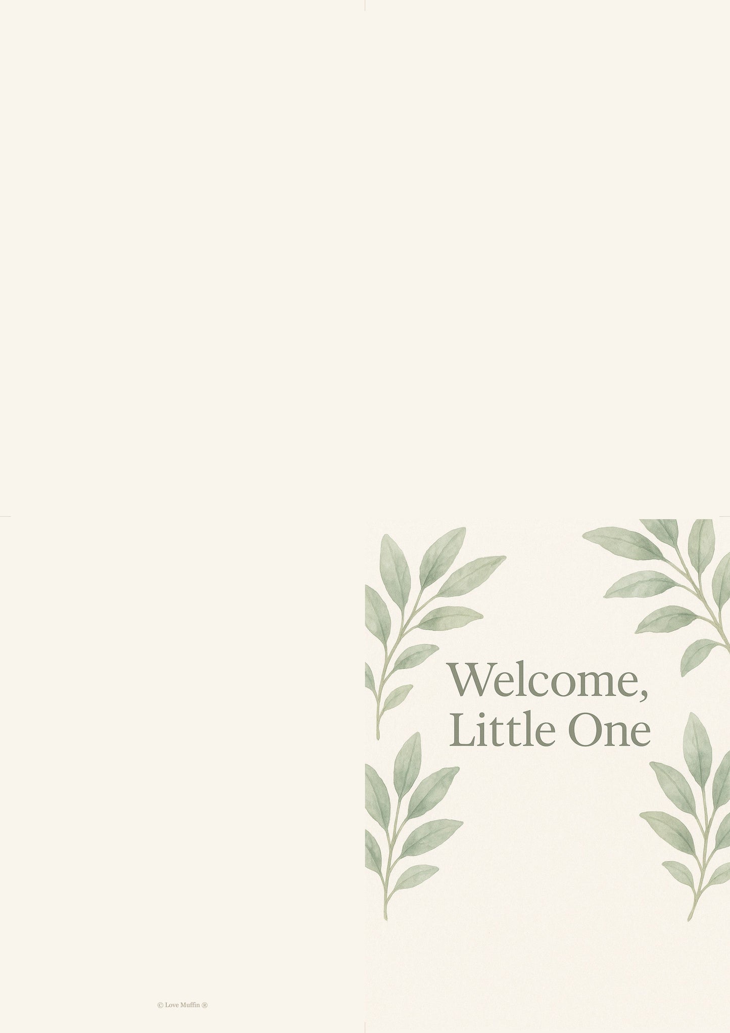New Baby Blessing Card Printable — printable card (3)