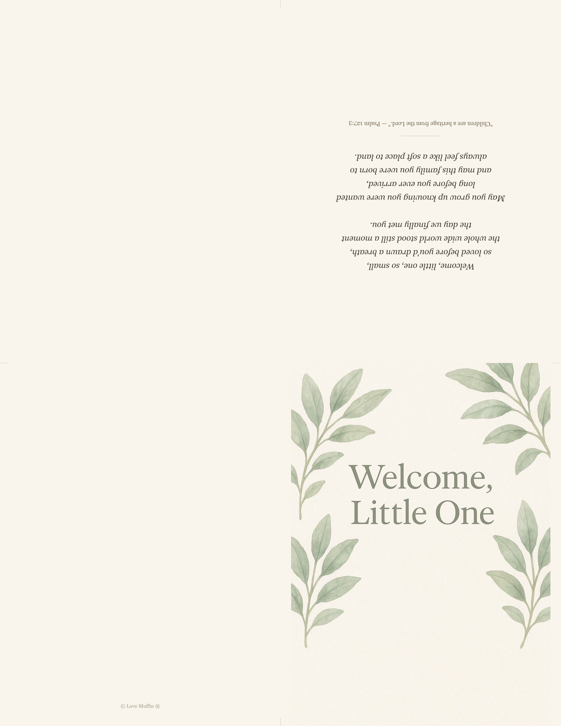 New Baby Blessing Card Printable — printable card (4)