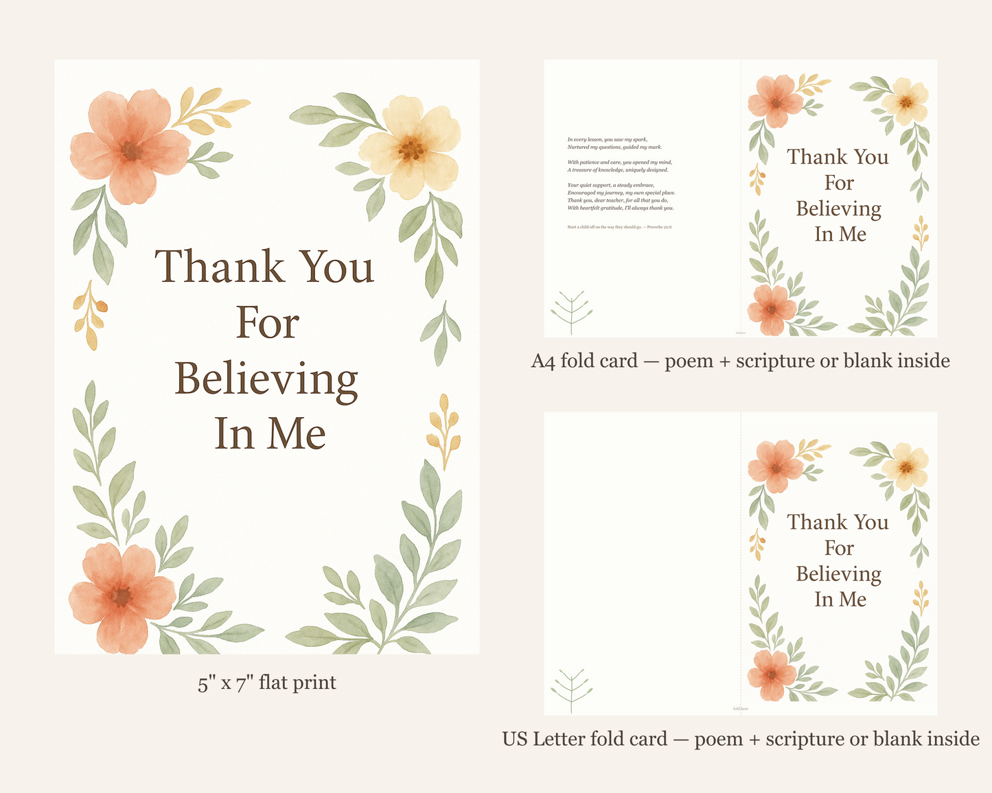 Teacher Thank You Card Printable — printable card (5)