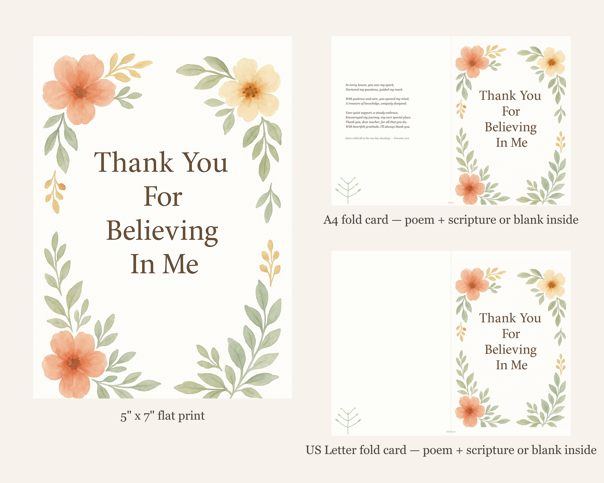 Teacher Thank You Card Printable — printable card (5)