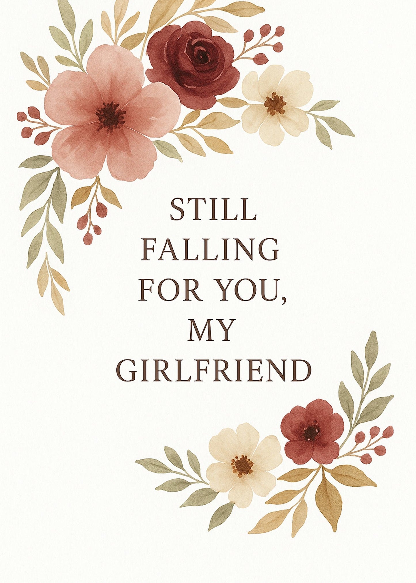 Valentine's Day Card Printable For Girlfriend — printable card (2)