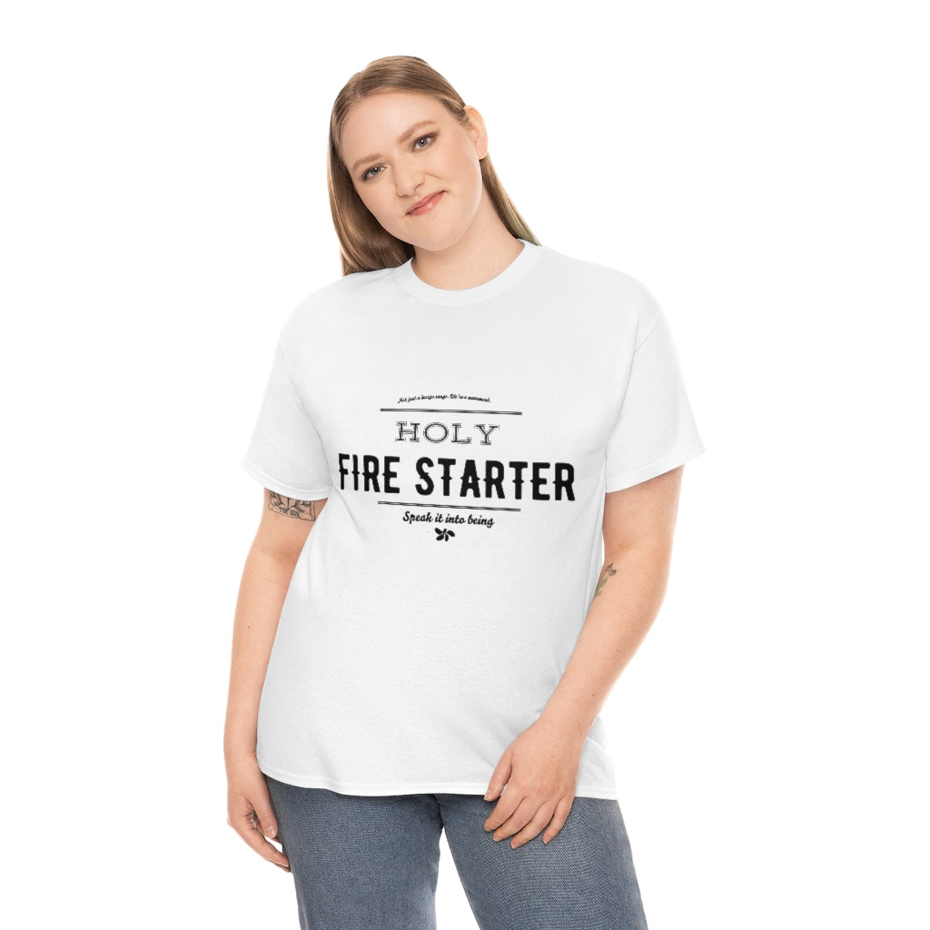 SIIB Holy Fire Starter Unisex Heavy Cotton Tee