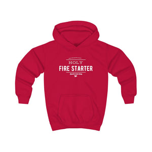 Red - Holy Firestarter Hoodie - Be like Elijah - Speak it into being G wear at Giddymoose.com