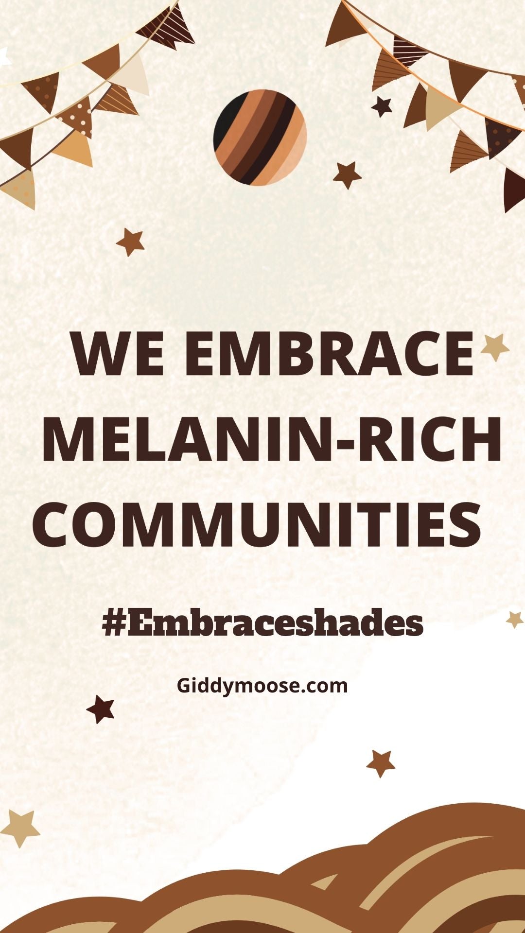 We embrace melanin-rich communities