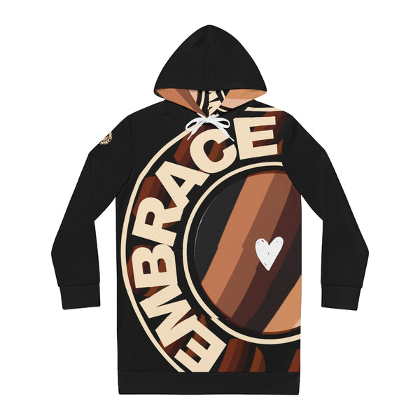 Embrace Melanin Hoodie dress #Embrace shades Giddymoose.com