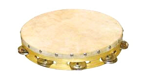 Tambourine, for Jhardine's gospel tambourine workshops.