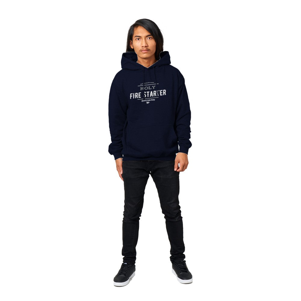 SIIB Fire Starter - Adult Unisex Hoodie - affirmation, Christian, Gift, motivational,